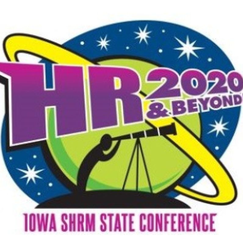 2020 Iowa SHRM State conference poster