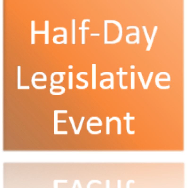 2020 Half-Day Legislative Event poster