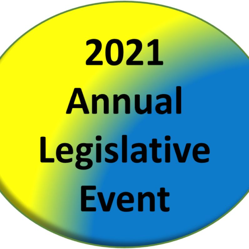2021 Annual Legislative Event Poster