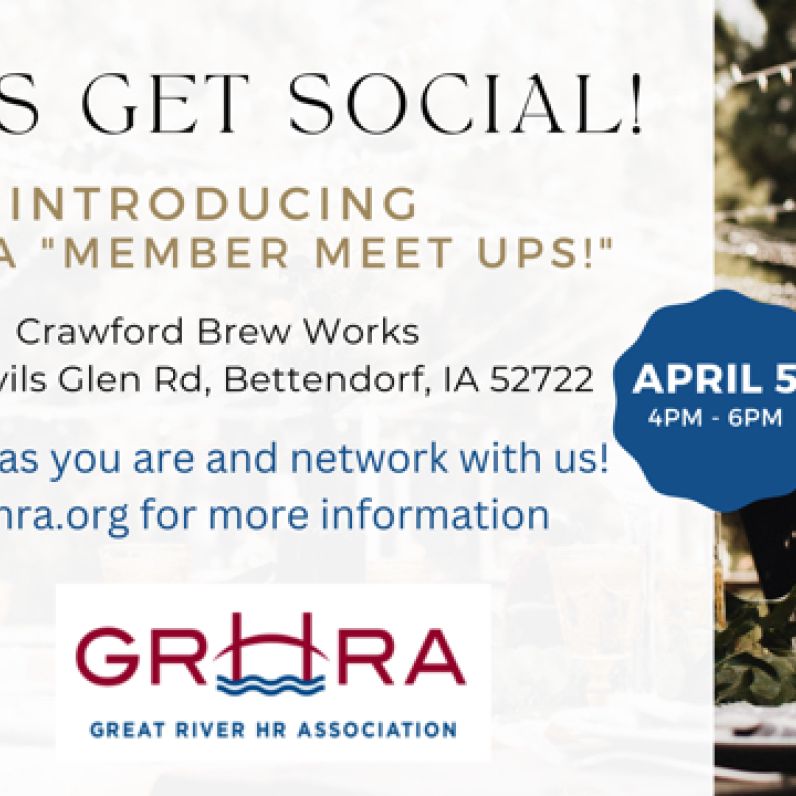 Member Meet Up information Poster